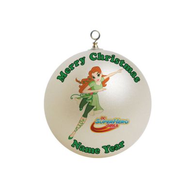 Personalized DC Super hero Girls Poisen ivy Christmas Ornament #7