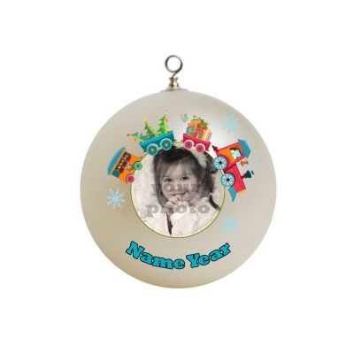 Personalized Train  christmas Ornament  Gift #7