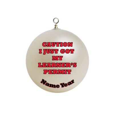 Personalized Driving I just got my learner permit kids boys girl driver licence teenager 7