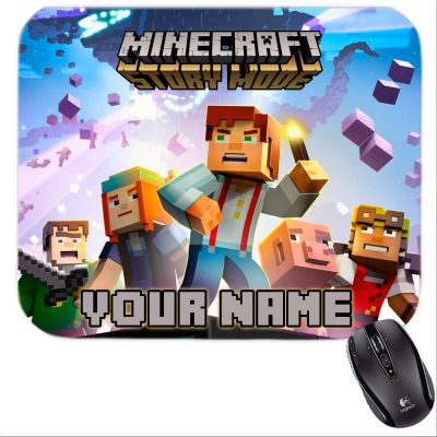 Personalized Minecraft Storymode Mousepad #8