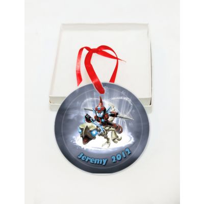 Personalized Skylanders Giants Glass Christmas Ornament Custom Gift #8