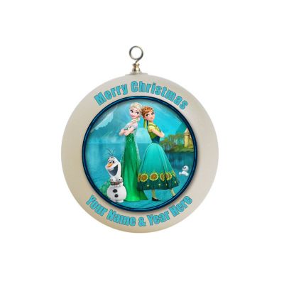 Personalized Disney's Frozen Fever Christmas Ornament Custom Gift #9