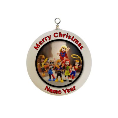 Personalized  DC Super Hero Girls Lego Figures Ornament    #9