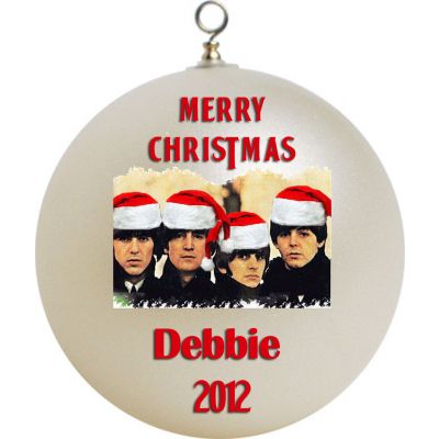 Personalized The Beatles Christmas Ornament Custom Gift #1