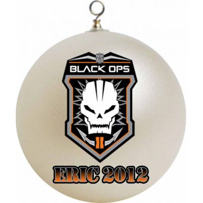 Personalized Call Of duty Christmas Ornament Black Ops II