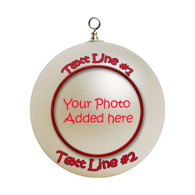 Custom Photo Ornament