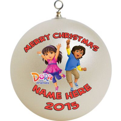 Personalized Dora and Friends Pablo Christmas Ornament Custom Gift #10