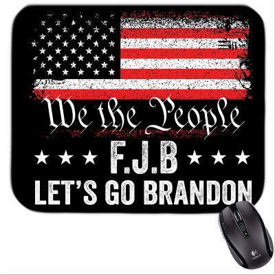 Personalized Lets Go Brandon FJB Mousepad #1