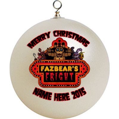 Personalized Five Nights at Freddies freddy's Christmas Ornament Custom Gift #4