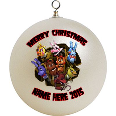 Personalized Five Nights at Freddies freddy's Christmas Ornament Custom Gift #5