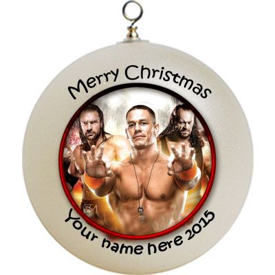 Personalized John Cena WWE Christmas Ornament Custom #2