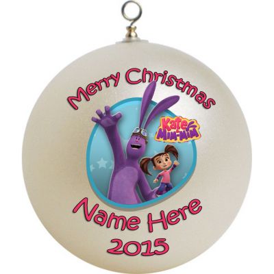 Personalized Kate and Mim-Mim Christmas Ornament Custom Gift #1