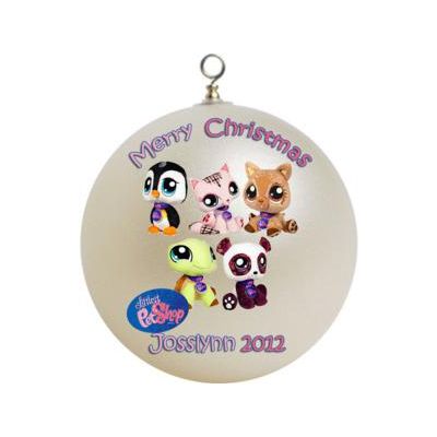 Personalized Littlest Pet Shop Christmas Ornament 1