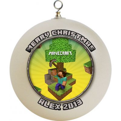 Personalized Minecraft Christmas Ornament Custom Gift #2