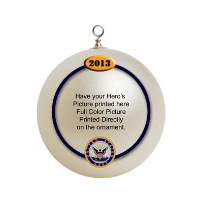 Navy Ornament