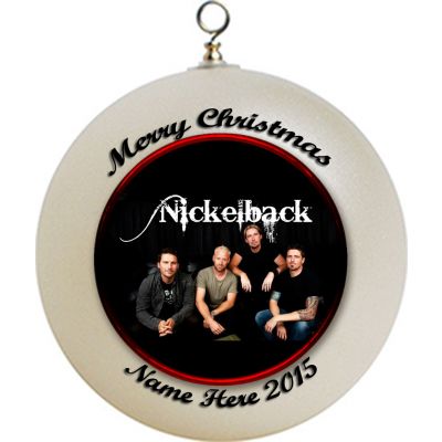 Personalized Nickelback Christmas Ornament Custom Gift #2