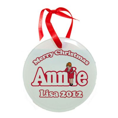 Orphan Annie Ornament