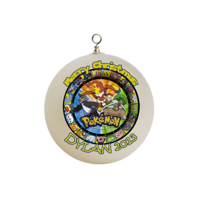 Personalized Pokemon Christmas Ornament #4