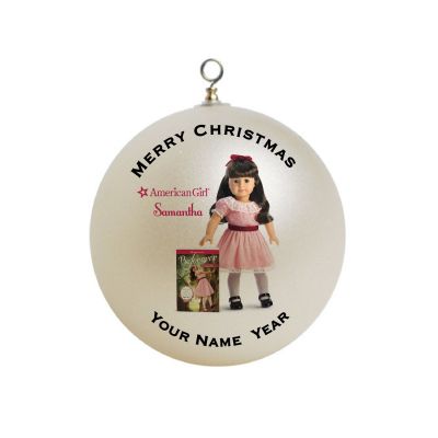Personalized American Girl  X-mas Ornament Samantha #1