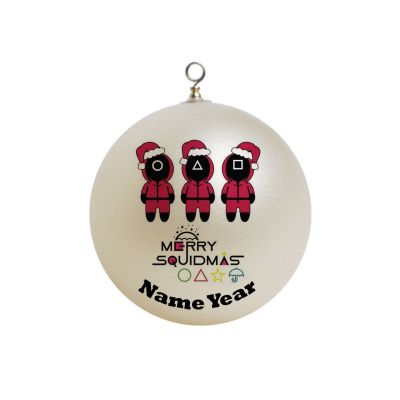 Personalized Unbreakable Ornament  Merry Squid Christmas Ornament -Christmas Gift - Squid Game Fans 1