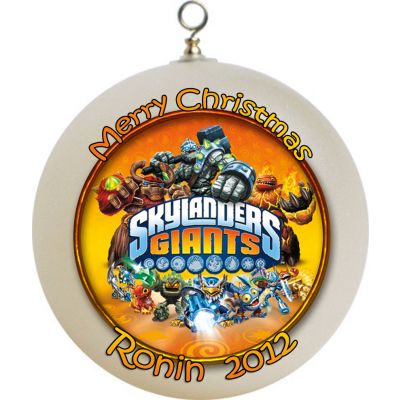 Personalized Skylanders Christmas Ornament Custom Gift#1