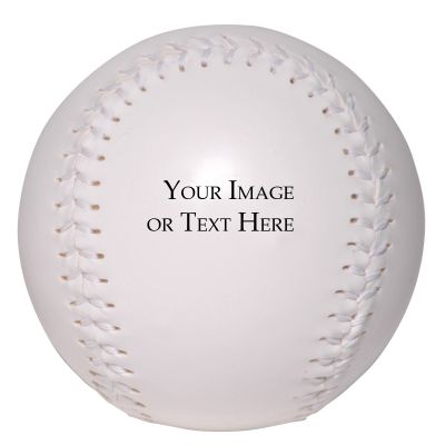 Personalized Softball White Stiching