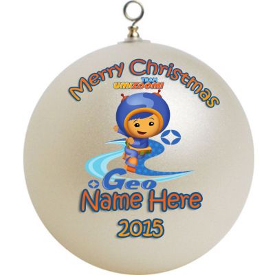 Personalized Team Umizoomi  Geo Christmas Ornament Custom Gift #4