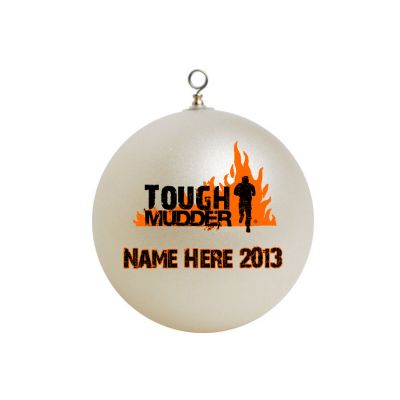 Personalized Tough Mudder Christmas Ornament #1