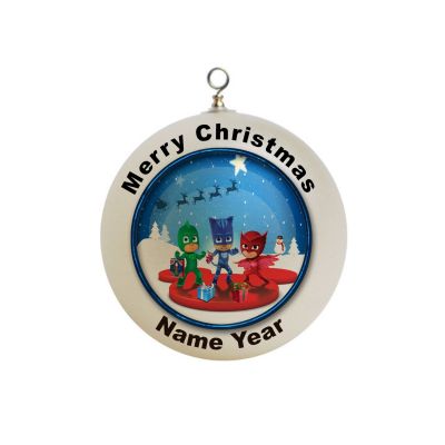 Personalized PJ Mask Christmas Ornament Custom #10