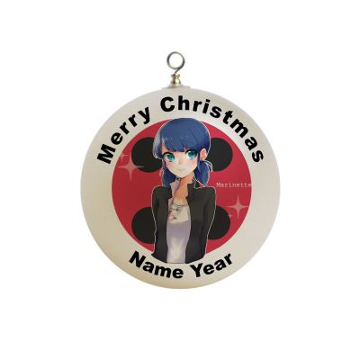 Personalized Miraculous marinette-cheng dupain Illustration Christmas Ornament  Gift #10