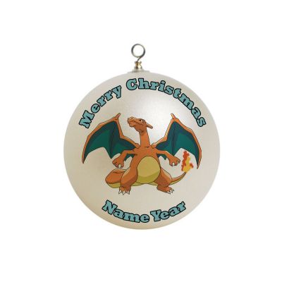 Personalized Pokemon Charizard  Christmas  Ornament #18