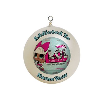 Personalized LOL Suprise Dolls Funny Gag Gift Christmas  Ornament #1