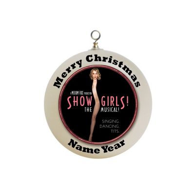Personalized Showgirls Musical Ornament #1