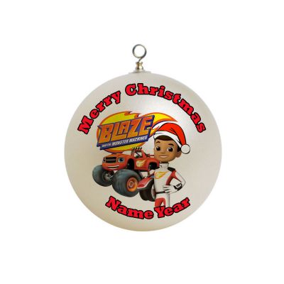 Personalized Blaze and the Monster Machines Christmas Ornament Custom Gift #2