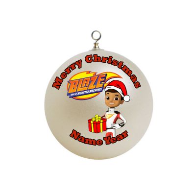 Personalized Blaze and the Monster Machines Christmas Ornament Custom Gift #3