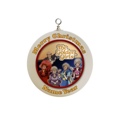 Personalized Golden Girls with stan Christmas Ornament Custom Gift # 4