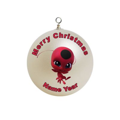 Personalized Miraculous Tikki Christmas Ornament  Gift #6