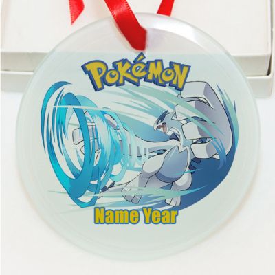 Personalized Pokemon  Lugia GLASS Ornament  Gift #6