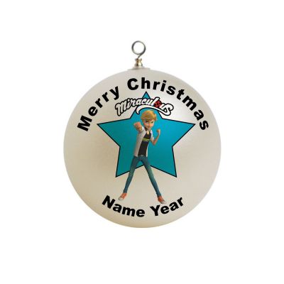 Personalized Miraculous Adrien Agreste Christmas Ornament  Gift #8