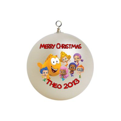Personalized Bubble Guppies Christmas Ornament #1
