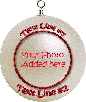 Custom Photo Ornament