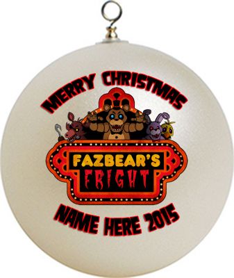 Personalized Five Nights at Freddies freddy's Christmas Ornament Custom Gift #4