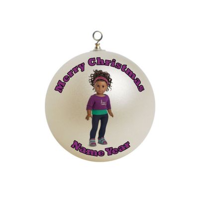 Personalized American Doll Gabriela Ornament