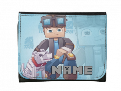 Small Faux Leather Wallet  DAN TDM dantdm Minecraft #1