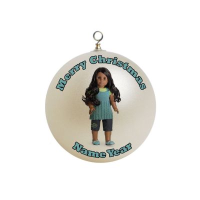 Personalized American Doll Sonali Ornament