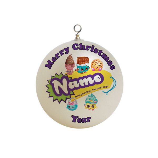 Personalized Shopkins  Price tag Name Ornament Custom Gift #10 