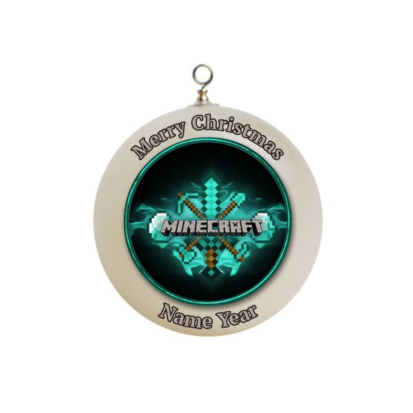 Personalized Minecraft Ornament Custom #12