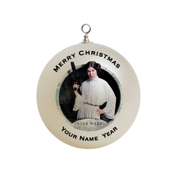 Personalized Star Wars Princess Leia  X-mas Ornament #15