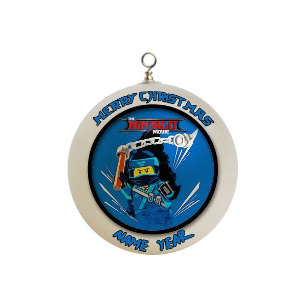 Personalized Ninjago Movie  Ornament #16 Jay Blue Ninja