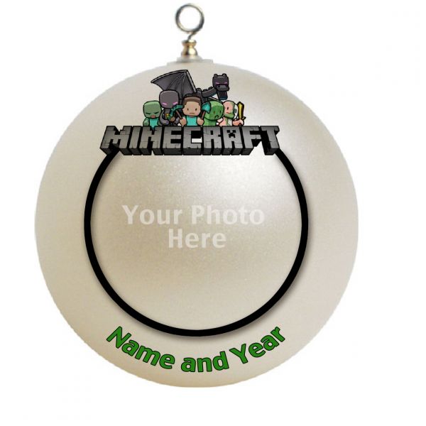 Personalized Minecraft Border,  Ornament Custom Border Gift #18